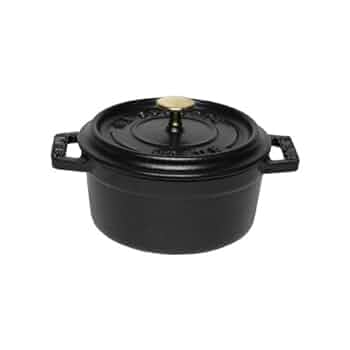staub ストウブ　ココット ラウンド　12cm 両手鍋　グレー　ブラック Amazon | [ストウブ] staub 鍋 ココット ラウンド 12cm ブラック